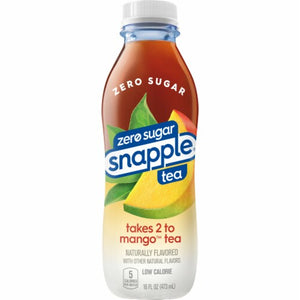Snapple, Zero Sugar Mango Tea 16 Oz