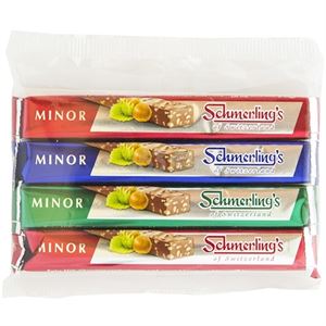 Schmerling's Minor 4 Swiss Milk Chocolate Bars 3.1 Oz