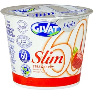 Givat, Slim 60 Strawberry Yogurt 5 Oz
