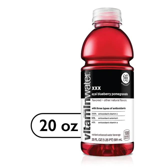 Glacau, Vitamin Water Triple X 20 Oz