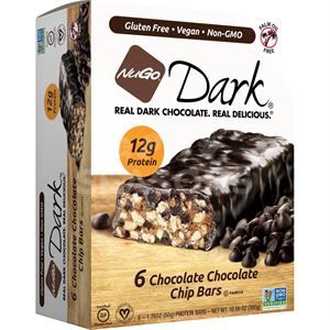 NuGo, Dark Chocolate Chocolate Chip 6 Bars