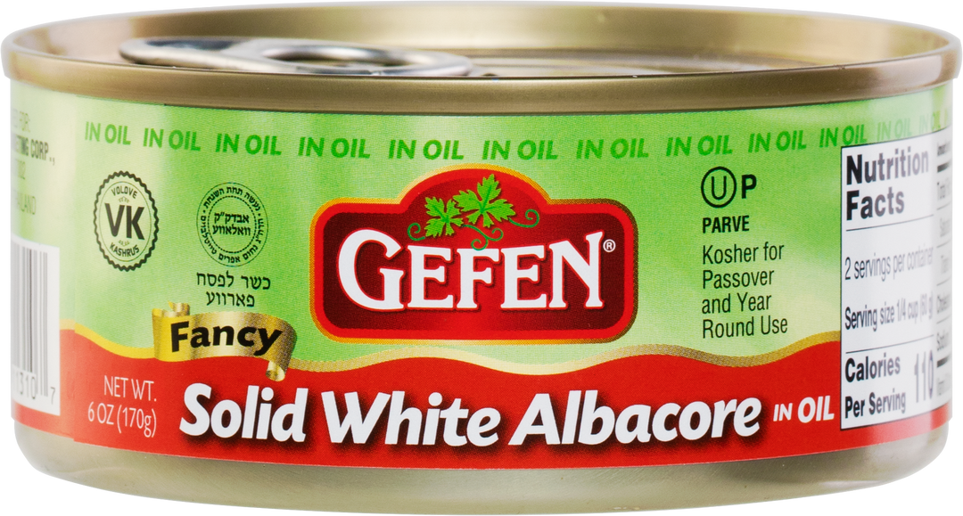Gefen, Solid White Albacore In Oil 6 Oz