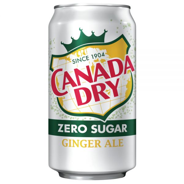 Canada Dry, Zero Sugar Ginger Ale 12 Oz