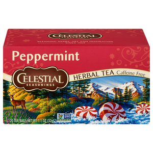 Celestial Seasonings, Herbal Tea Peppermint 20 Tea Bags