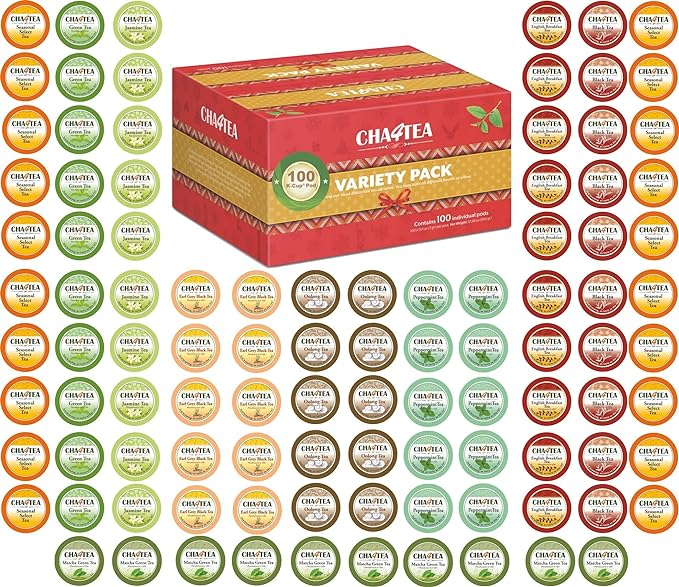 Cha4TEA 100-Count Variety Pack K-Cup