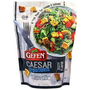 Gefen, Caesar Croutons Zesty Flavor 5.2 Oz