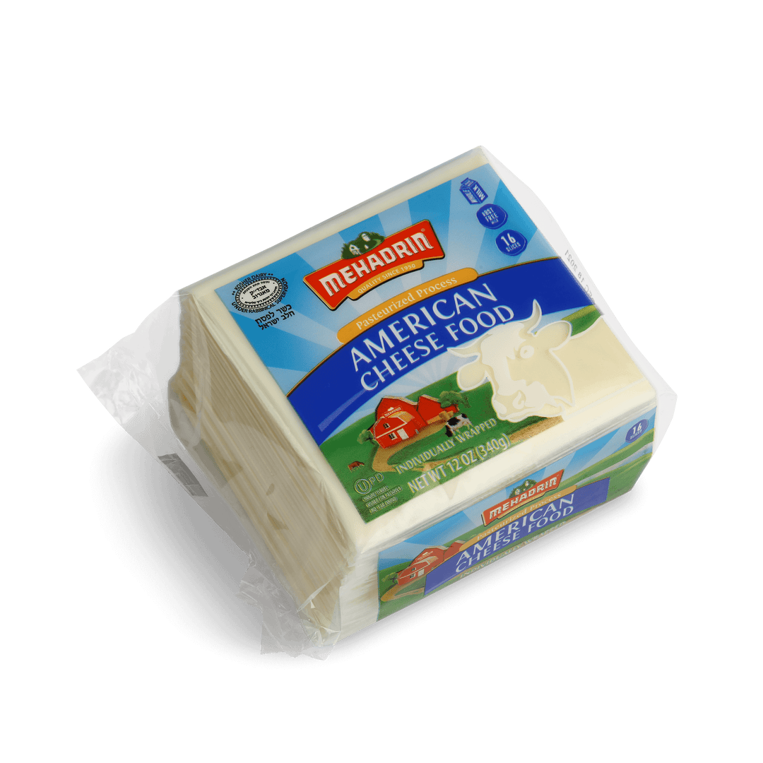 Mehadrin, American Cheese 12 Oz