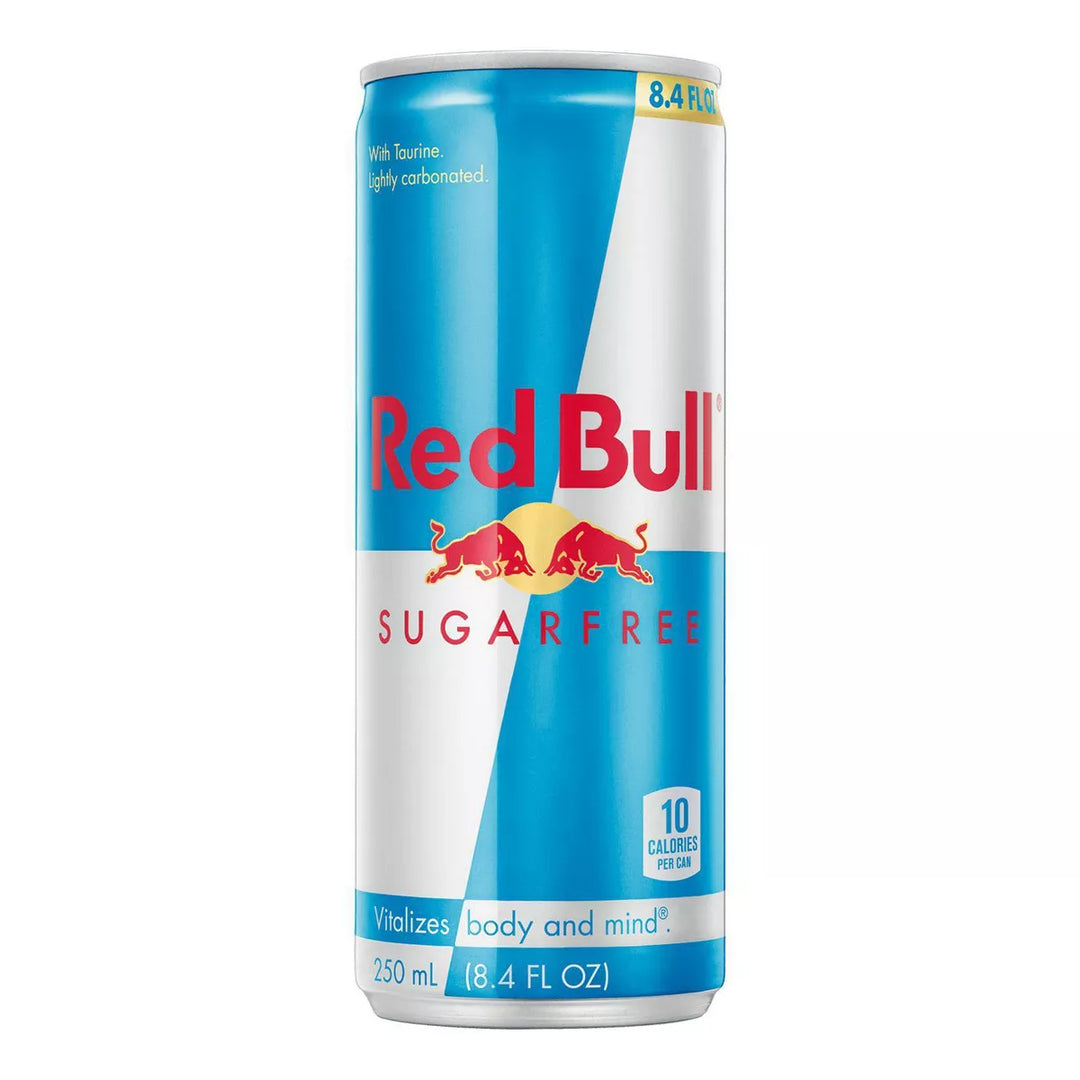 Can, Red Bull Sugar Free Energy Drink 8.4 Oz