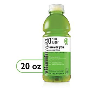 Glacau, Vitamin Water Zero Sugar Forever You Coconut Lime 20 Oz