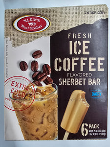 Kleins 6 Pk Ice Coffee Sherbet Bars
