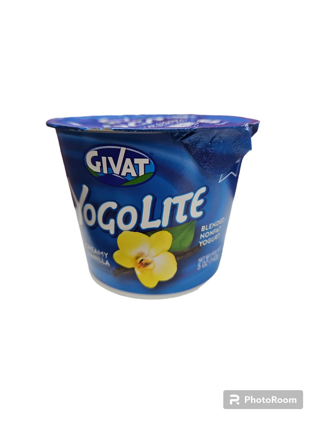 Givat, YogoLite Nonfat Creamy Vanilla Yogurt 5 Oz