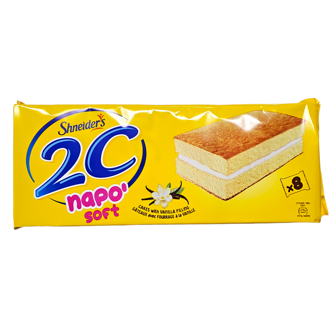 Shneider's, 2C Napo' Soft Cakes With Vanilla Filling 7.05 Oz