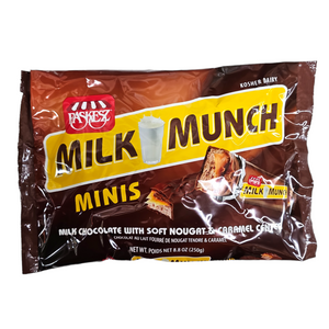 Paskesz, Milk Munch Minis (11 Bars) 8.8 Oz