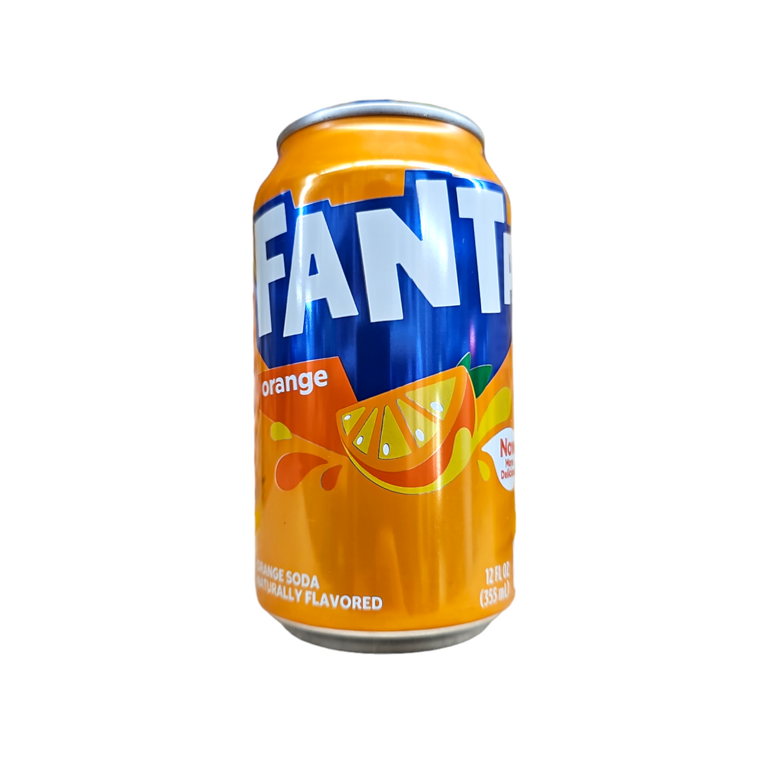 Can, Fanta Orange 12 Oz