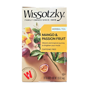 Wissotzky Tea, Herbal Tea Mango & Passion Fruit 20 Tea Bags