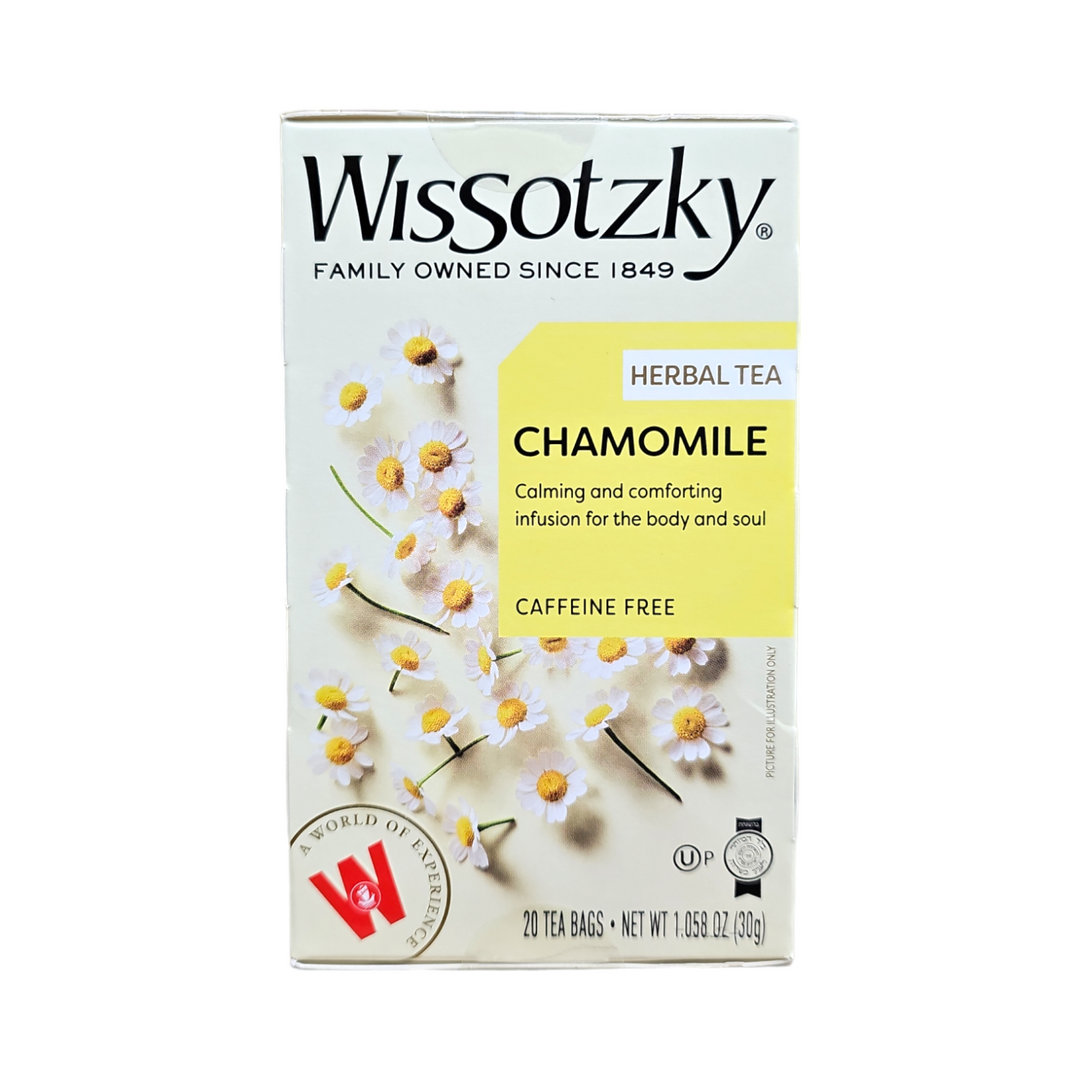Wissotzky Tea, Herbal Tea Chamomile 20 Tea Bags