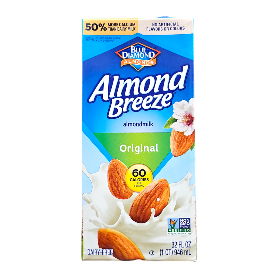 Blue Diamond Almonds, Almond Breeze Original 32 Oz