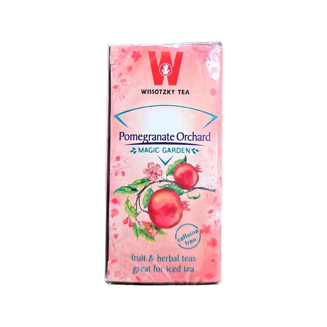Wissotzky Tea, Pomegranate Orchard 20 Tea Bags