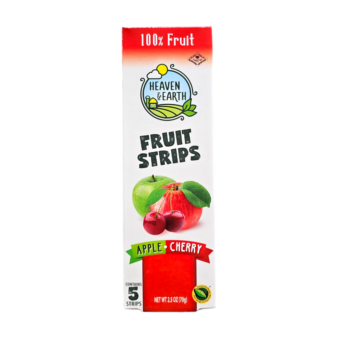 H&E Fruit Strips Apple And Cherry 2.5oz