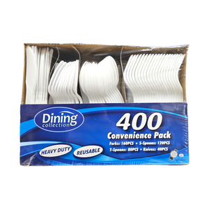 Convenience Pack Forks, Spoons, Knives 400