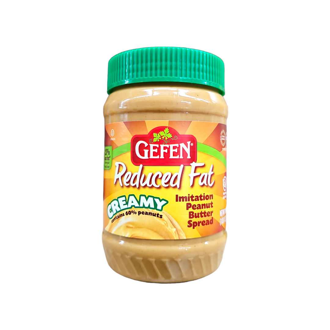 Gefen, Reduced Fat Creamy Peanut Butter 18 Oz