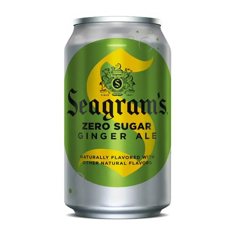 Can, Seagram’s, Zero Sugar Ginger Ale 12 Oz