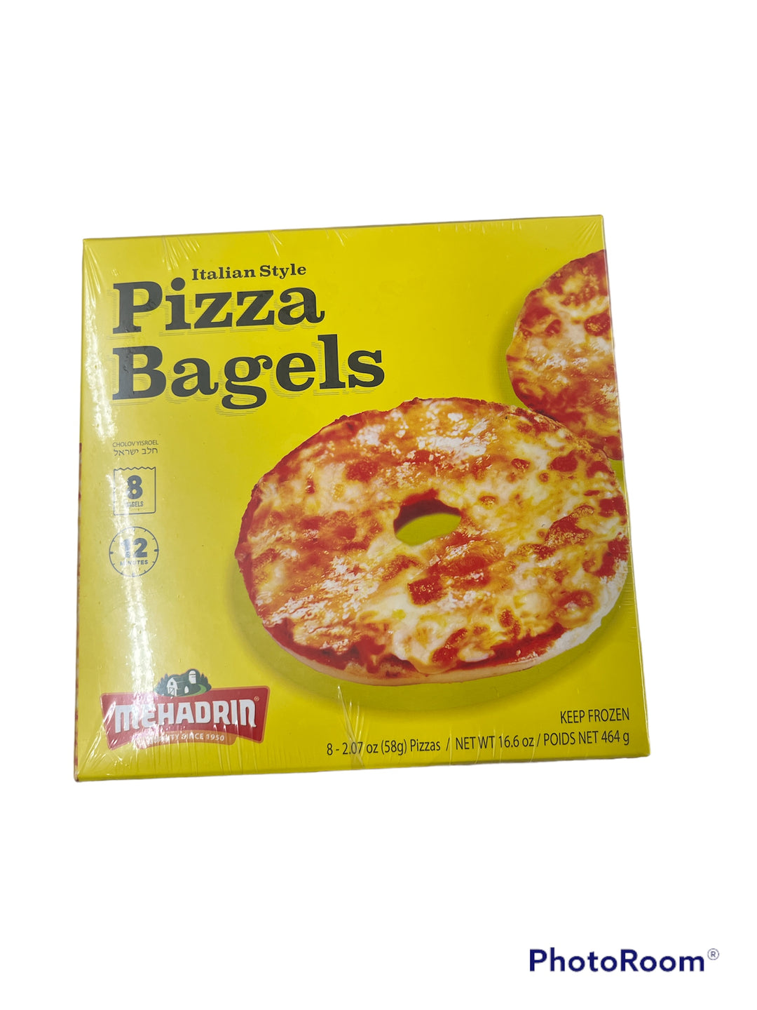 Mehadrin Pizza Bagel 8 Pack