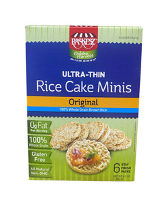 Paskesz, Ultra-Thin Rice Cake Minis Original 4.2 Oz
