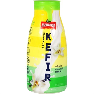 Mehadrin, KEFIR Cultured WM Vanilla 8 Oz