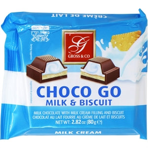 Gross Choco Go Milk & Biscuit 2.82 Oz