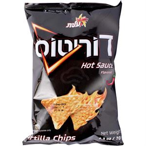 Elite, Doritos Hot Sauce Tortilla Chips 2.5 Oz