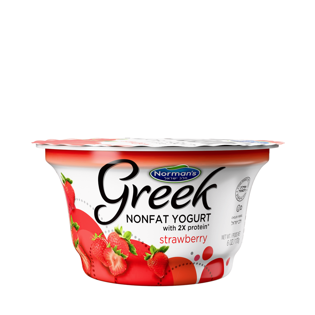 Norman's, Greek Strawberry Yogurt 6 Oz