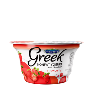 Norman's, Greek Strawberry Yogurt 6 Oz