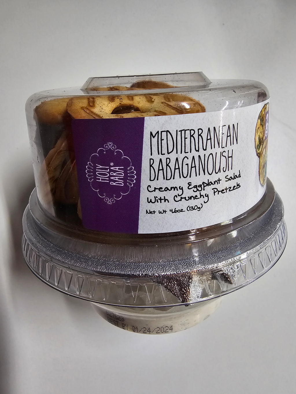 Holy Hummus, Mediterranean Babaganoush 2 Go 4.6 Oz