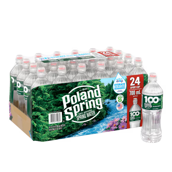 Poland Spring Sports Cap Case of 24