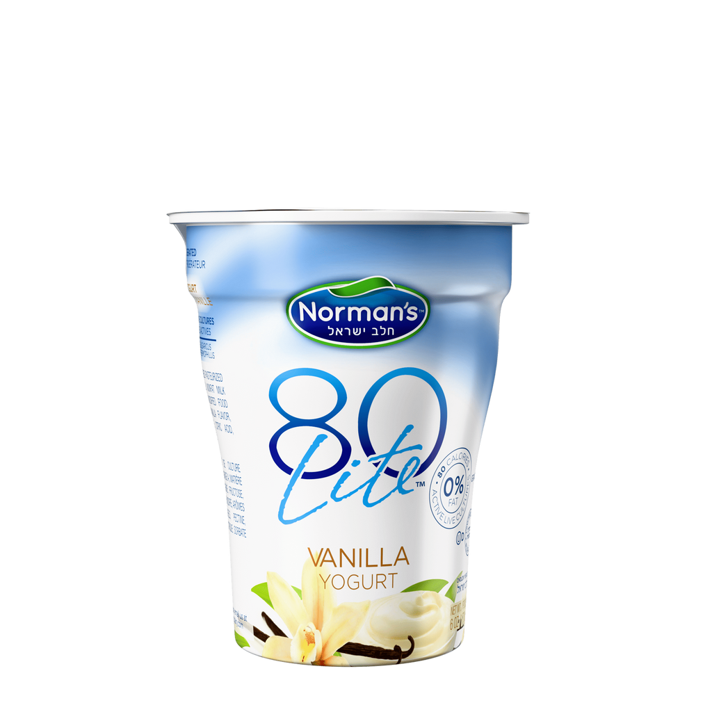 Norman's, 80 Lite Vanilla Yogurt 6 Oz