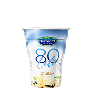 Norman's, 80 Lite Vanilla Yogurt 6 Oz