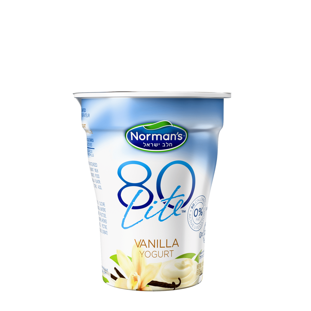 Norman's, 80 Lite Vanilla Yogurt 6 Oz