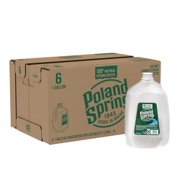 Poland Spring 1 Gallon, Case of 6