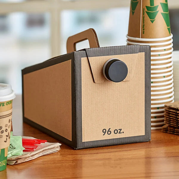 Fresh Brew Hot Coffee Jug, Serves 12, Includes Milk, Hot Cups, Sugar & Splenda