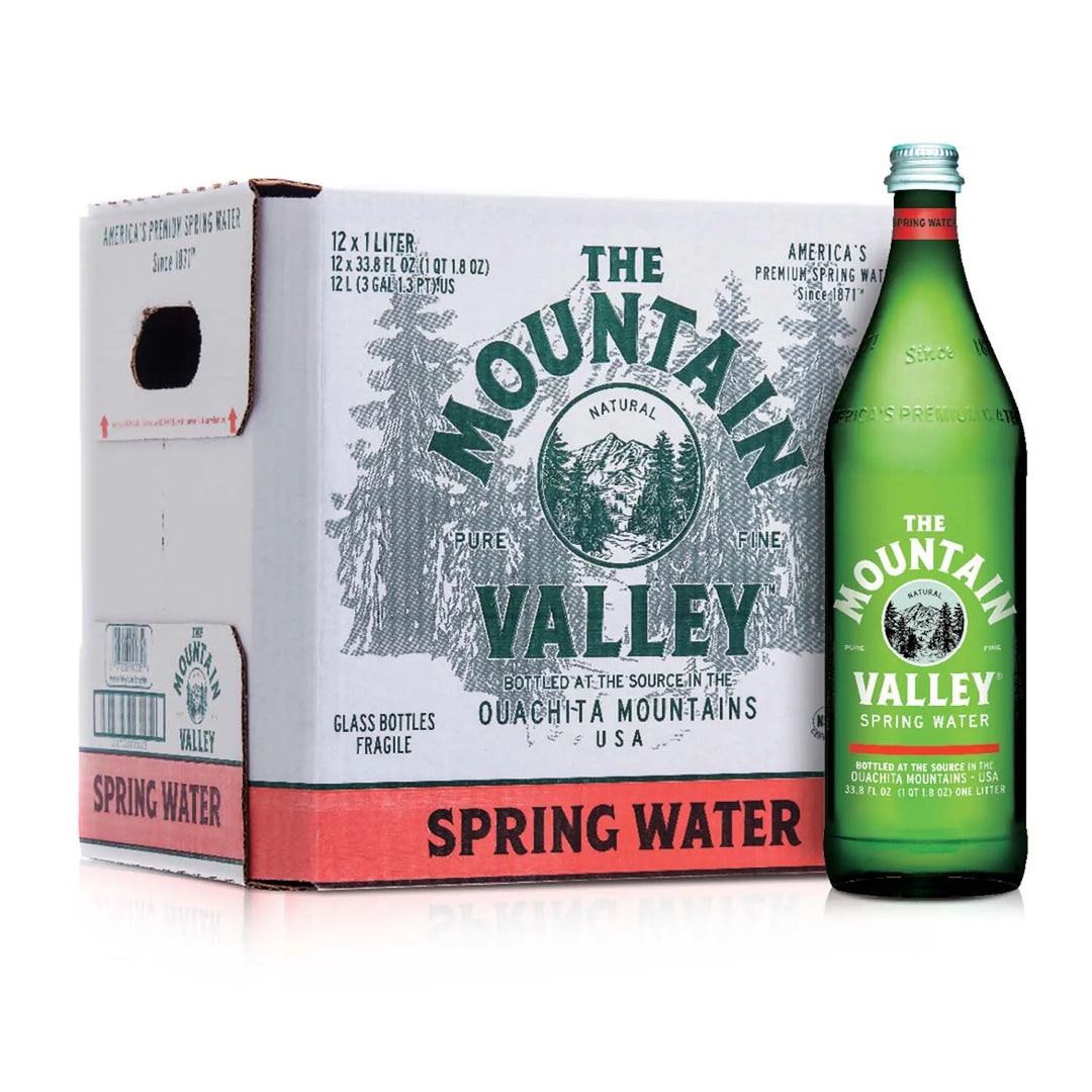 The Mountain Valley Spring Water 12 x 1 Liter