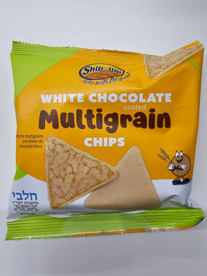 Shibolim, Multigrain Chips White Chocolate 1.14 Oz