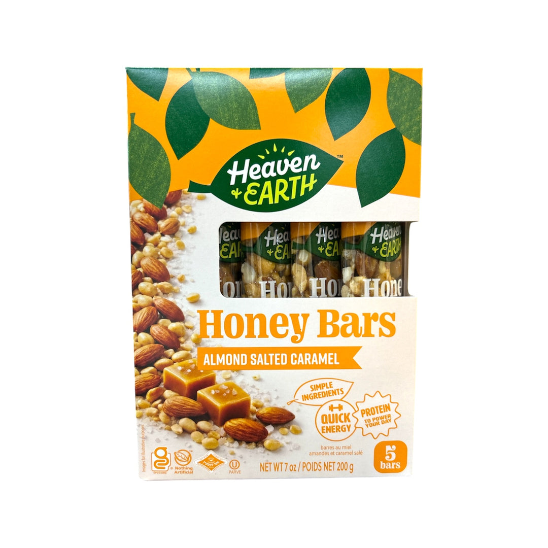 H&E, Honey Bars Almond Salted Caramel 7oz