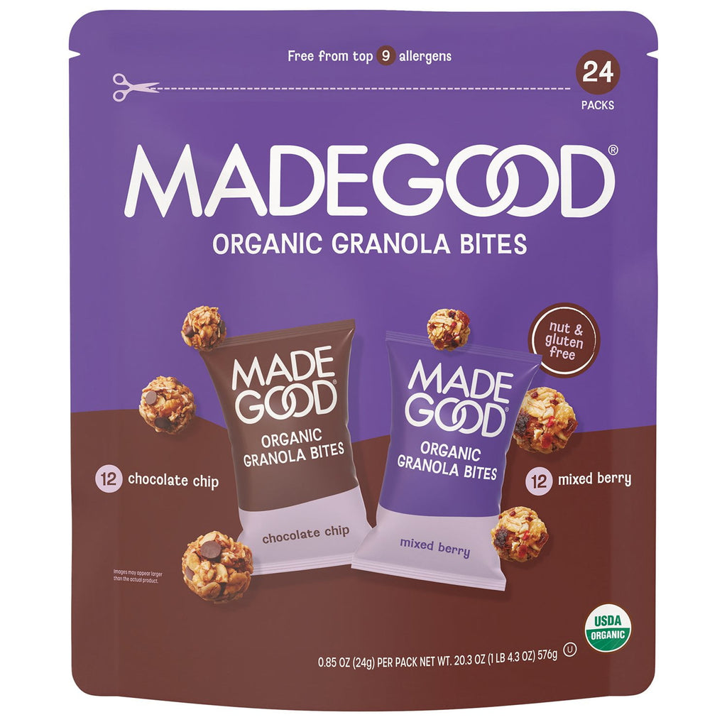 Made Good Mixed Berry & Chocolate Chip Granola Minis, 24 pk.