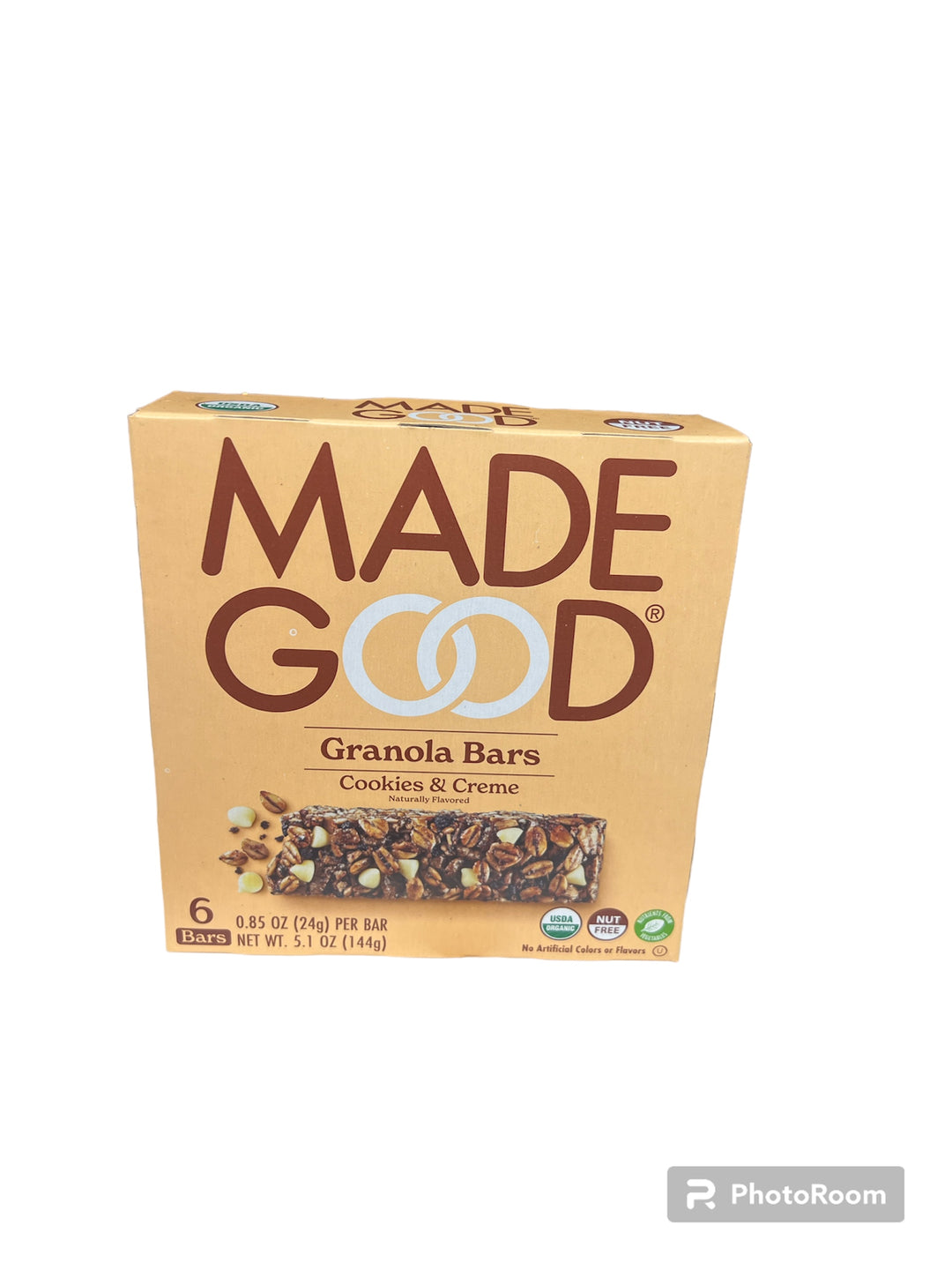 Made Good, Granola Bars Cookies & Creme 6/.85 Oz