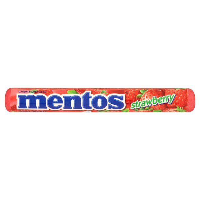 Mentos, Strawberry 1.32 Oz