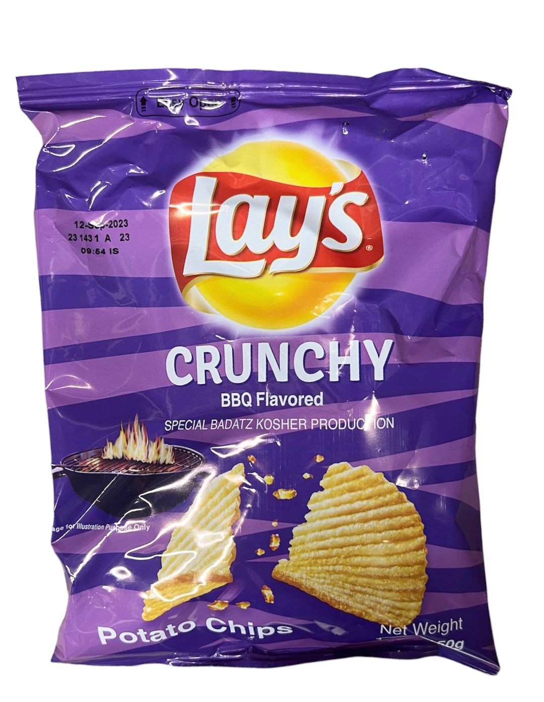 Lay's Potato Chips, Crunchy BBQ Flavored 1.8 Oz