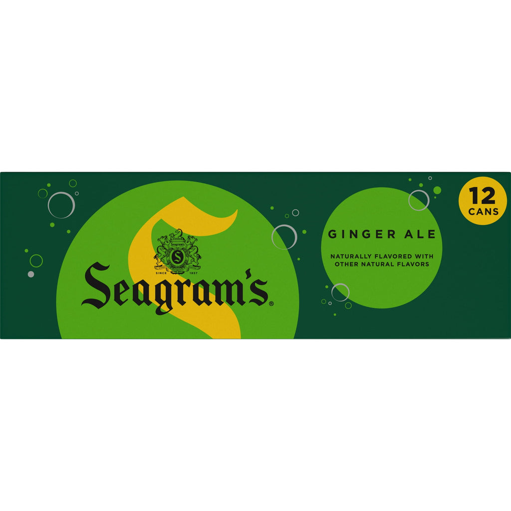 CASE Can, Seagram’s, Ginger Ale 12 Oz 12pk