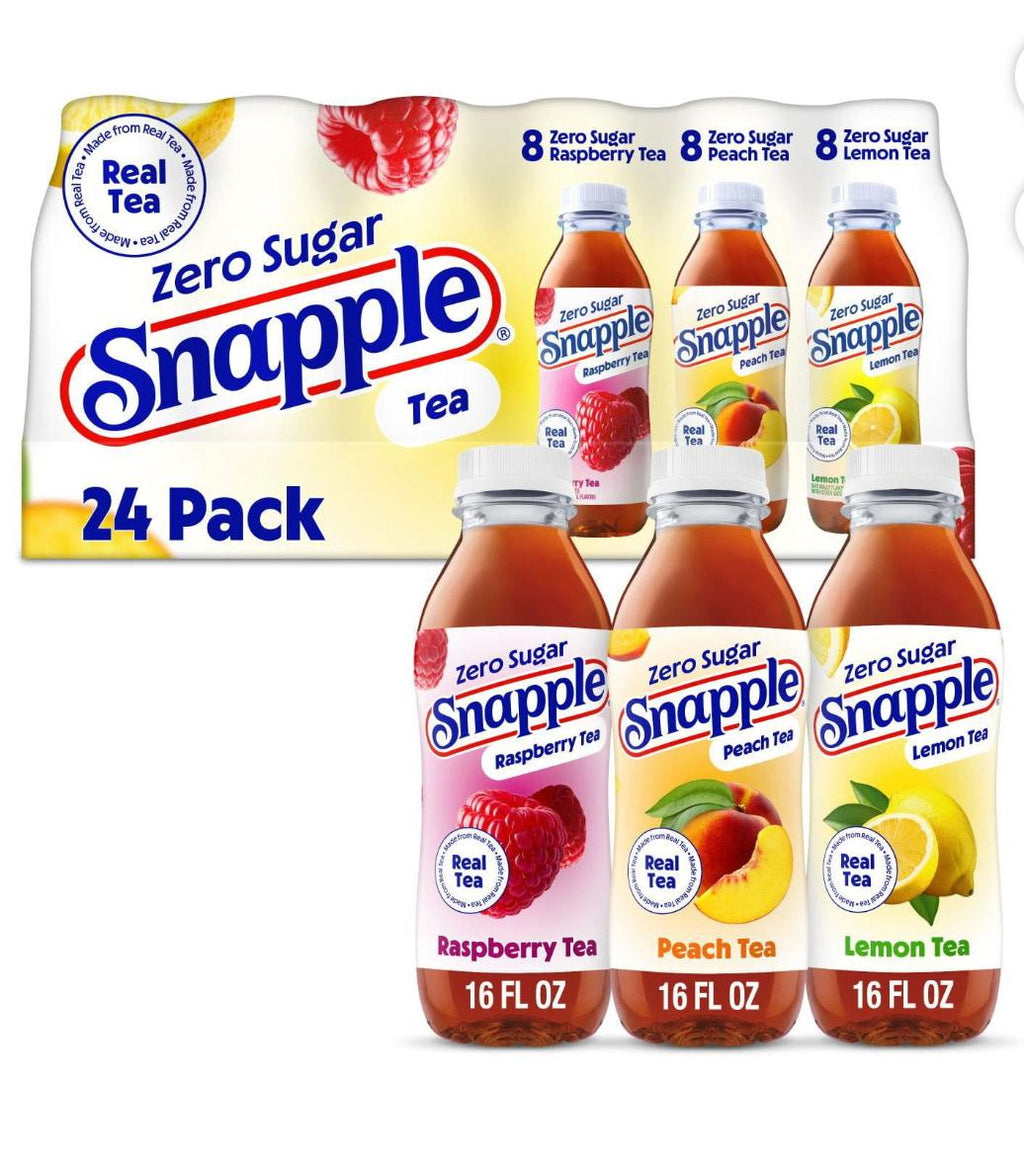 Snapple Zero Sugar Tea Variety Pack 24 pk