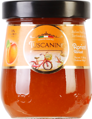 Tuscanini, Preserves Fruit Spread Apricot 11.64 Oz